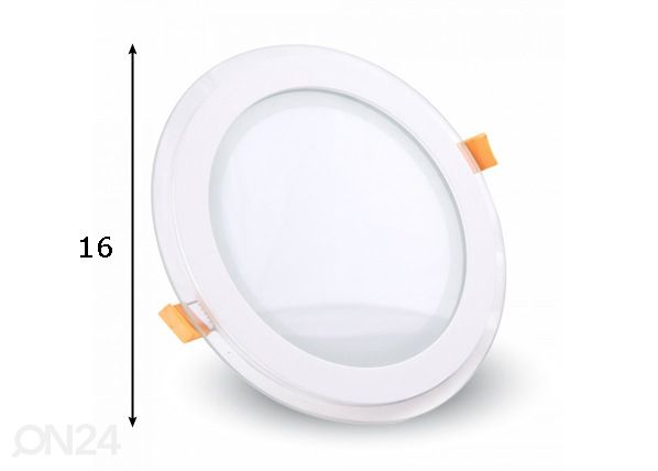 Kohtvalgusti LED 12 W mõõdud