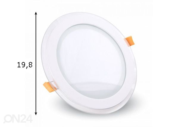 Kohtvalgusti LED 18 W mõõdud