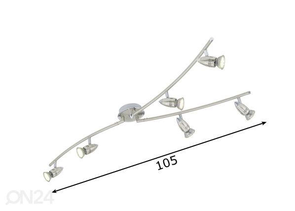 Kohtvalgusti Magnum-Led mõõdud