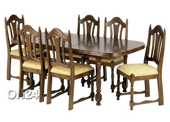 Komplekt Ekeby laud+6 tooli