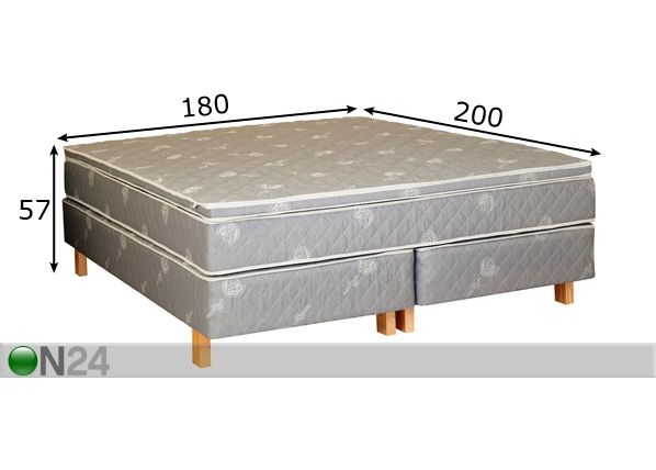 Komplekt Jänki 180x200 cm mõõdud