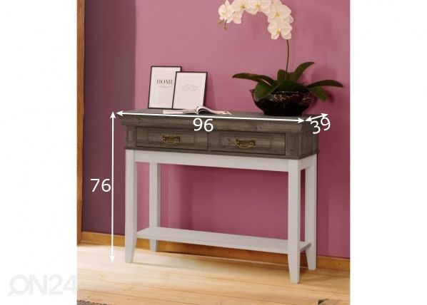 Konsoollaud Vinales 96x39 cm mõõdud