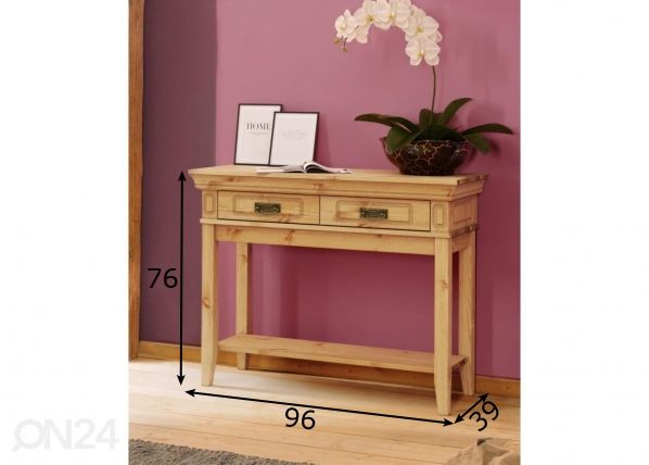 Konsoollaud Vinales 96x39 cm mõõdud