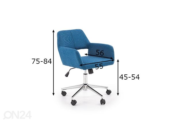 Kontoritool mõõdud