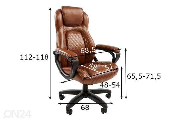Kontoritool Chairman 432 mõõdud