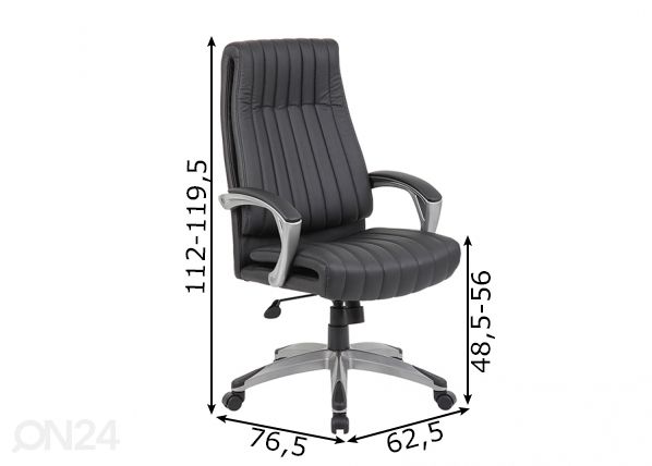 Kontoritool Elegant mõõdud
