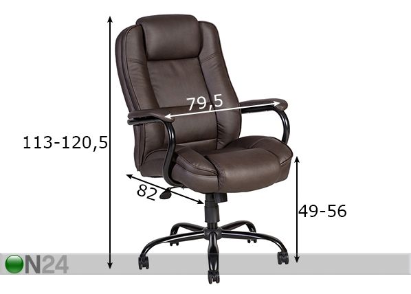 Kontoritool Elegant XXL mõõdud