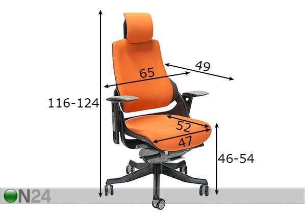 Kontoritool WAU mõõdud