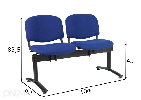 Konverentsipink Benches Taurus mõõdud