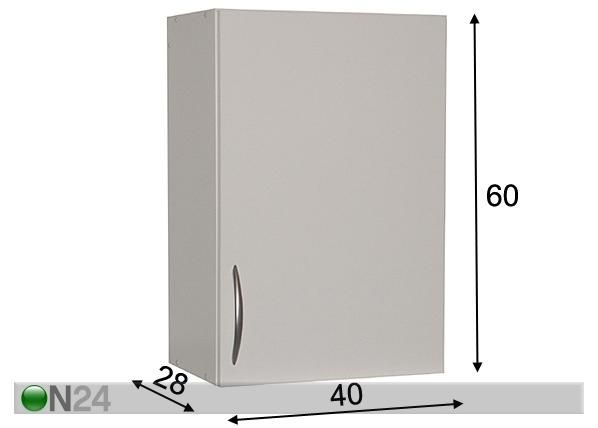 Köögikapp 40 cm mõõdud