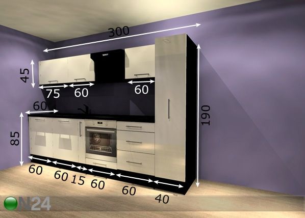 Köögimööbel Vaike mõõdud