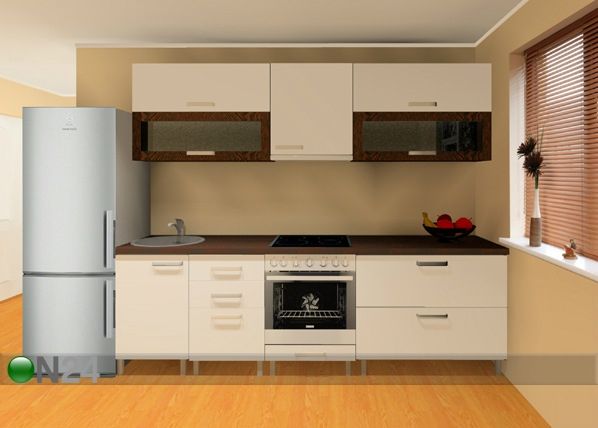 Köök koos tehnikaga Linda 1 PLXT