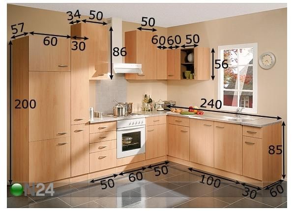 Köök Primus 60 mõõdud