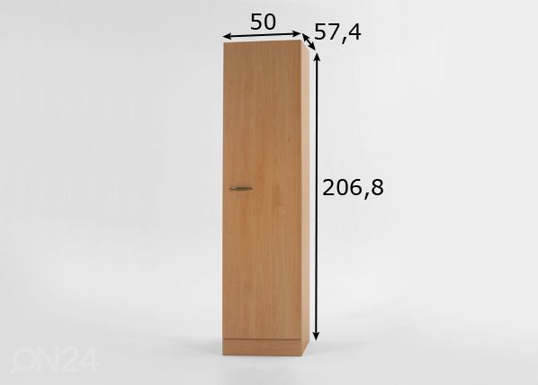 Kõrge köögikapp Klassik 60 mõõdud