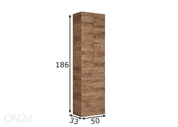Kõrge vannitoakapp 943 mõõdud
