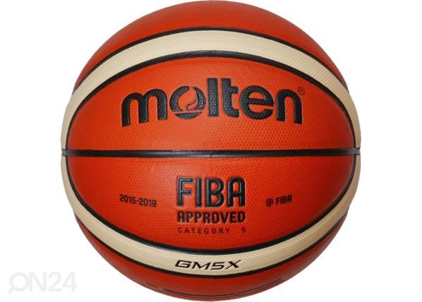 Korvpall b5g3800 sünt nahk oranž/kreem Molten