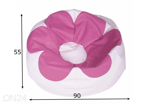 Kott-tool Flower 55x90 cm mõõdud