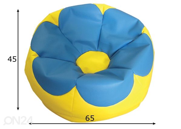 Kott-tool Flower Medium 45x65 cm mõõdud