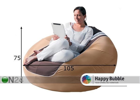 Kott-tool Happy Bubble mõõdud
