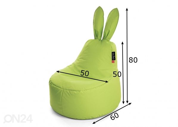 Kott-tool Qubo Baby Rabbit in/out mõõdud