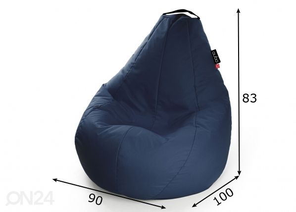 Kott-tool Qubo Comfort 120 in/out mõõdud