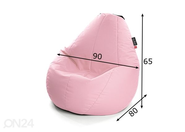 Kott-tool Qubo Comfort 90 in/out mõõdud