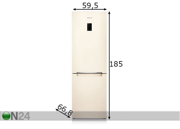 Külmkapp Samsung mõõdud