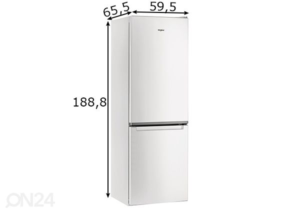 Külmkapp Whirlpool mõõdud