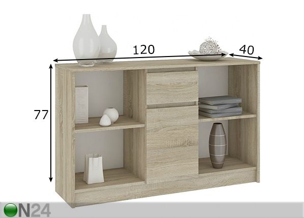 Kummut 120 cm mõõdud