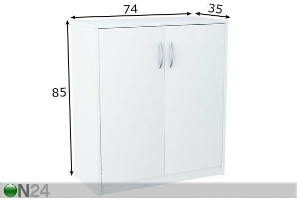Kummut 74 cm mõõdud