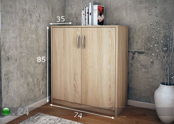 Kummut 74 cm mõõdud