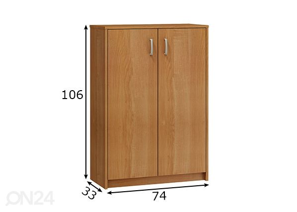 Kummut 74 cm mõõdud