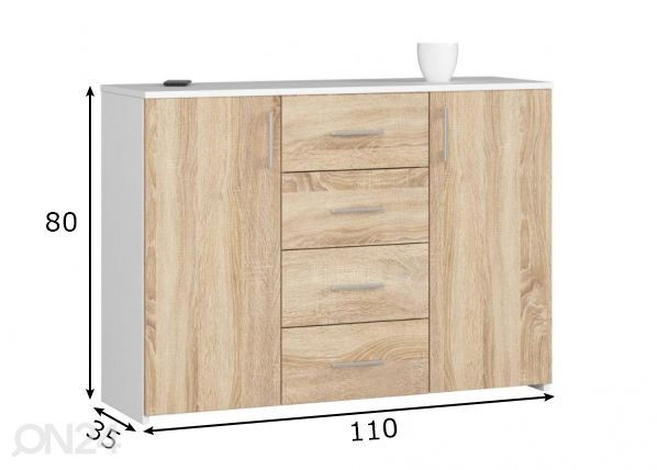 Kummut Adrian 1102V mõõdud