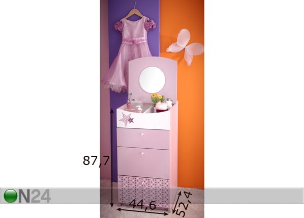 Kummut Fairy mõõdud