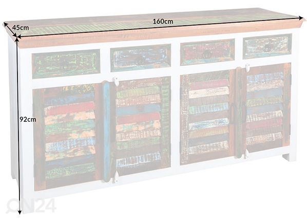Kummut Jakarta 160 cm mõõdud