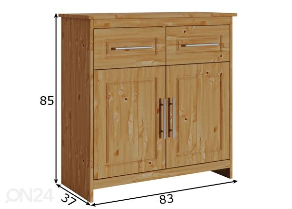 Kummut Lucas 83 cm mõõdud