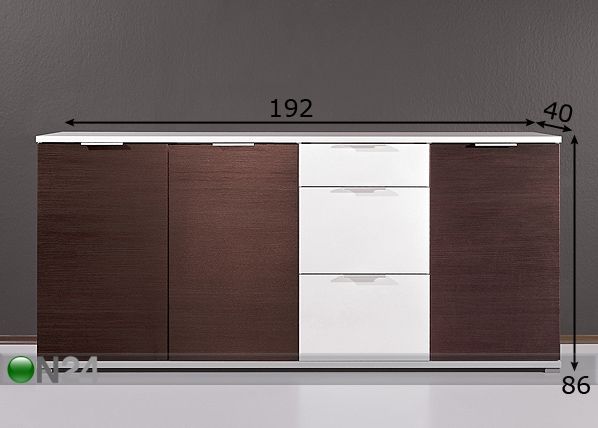 Kummut Mega 228 mõõdud