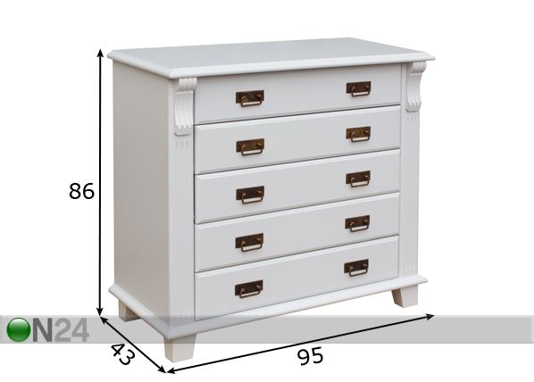 Kummut Monaco mõõdud