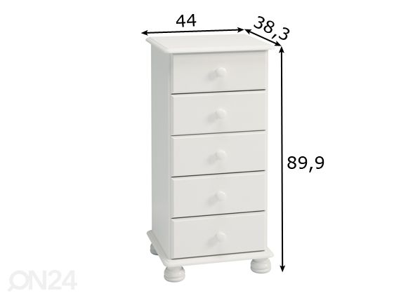Kummut Richmond 205 mõõdud