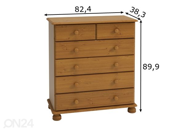Kummut Richmond 213 mõõdud