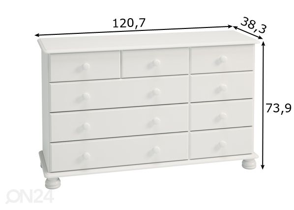 Kummut Richmond 217 mõõdud
