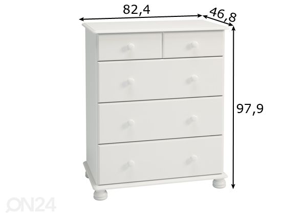 Kummut Richmond 232 mõõdud
