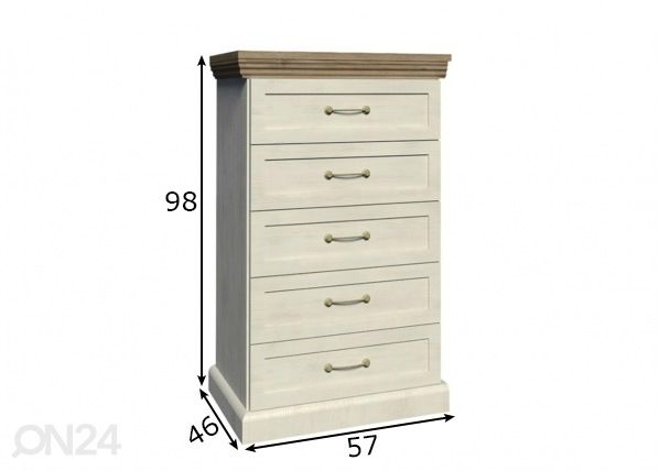 Kummut Royal mõõdud