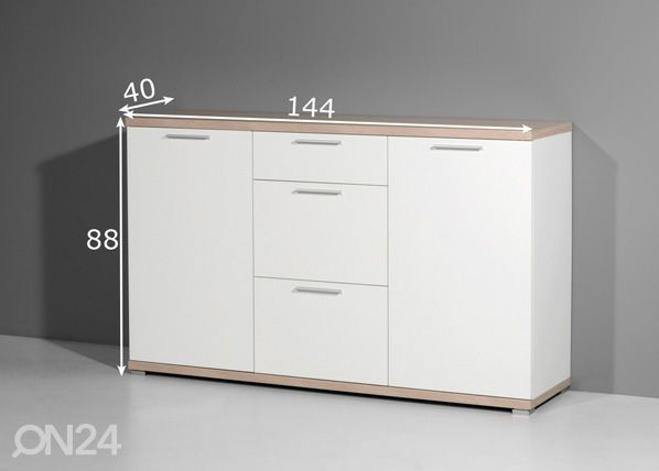 Kummut Top mõõdud