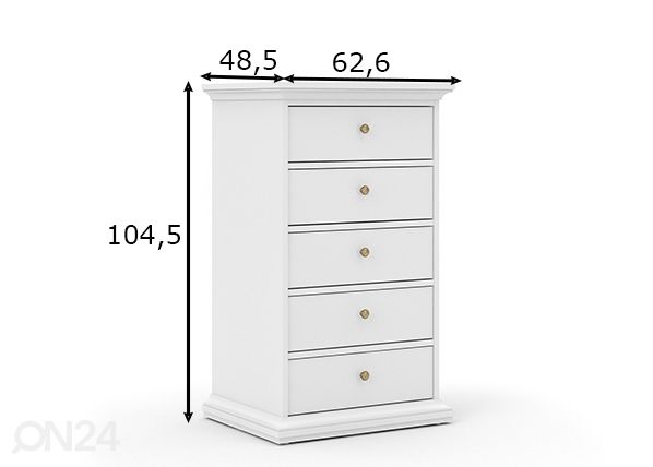 Kummut, valge mõõdud