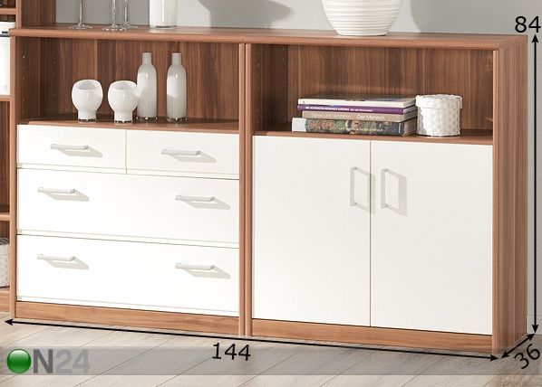 Kummutite komplekt Soft Plus mõõdud
