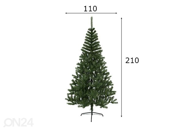 Kunstkuusk Kanada 210 cm mõõdud