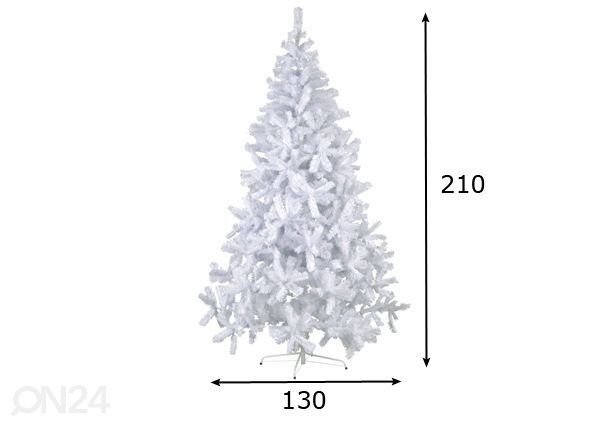 Kunstkuusk Quebec 210 cm mõõdud