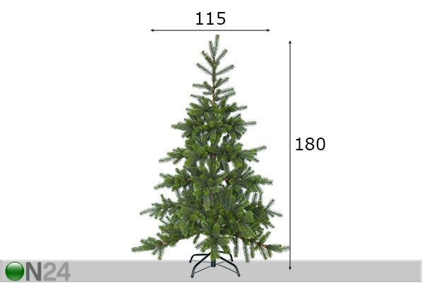 Kunstkuusk Torshamn 180 cm mõõdud