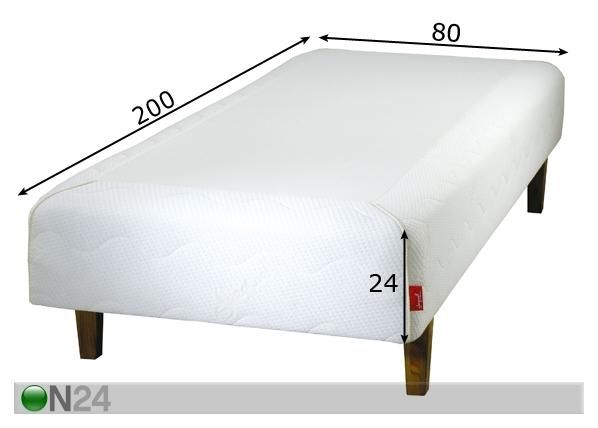 Kušett Lux 80x200 cm mõõdud